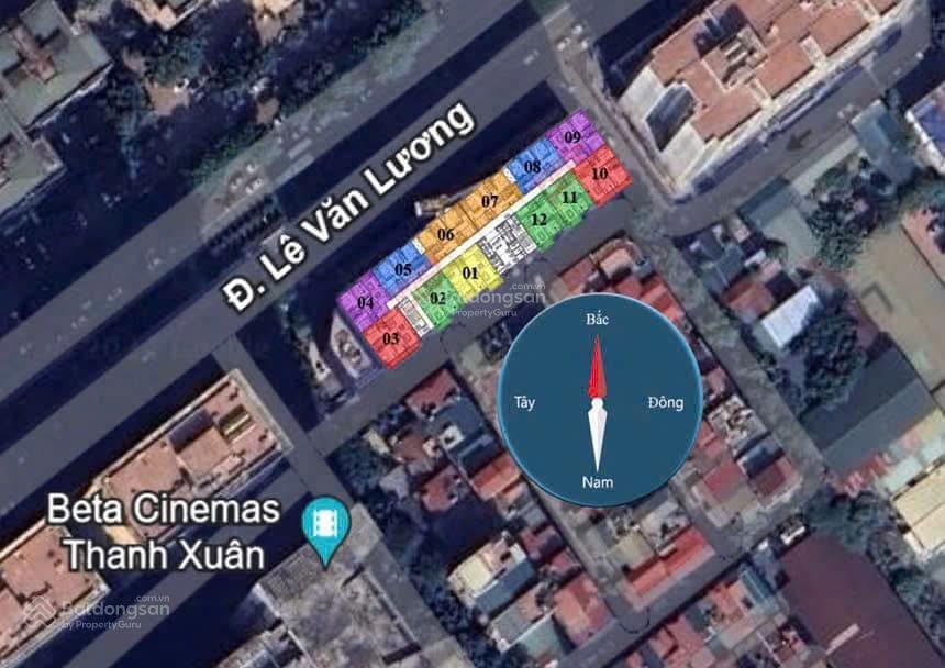 Shop khối đế handico 33 lê văn lương  tiềm năng kinh doanh sinh lời lớn, dt 476m2 nh 1224m2 lô góc