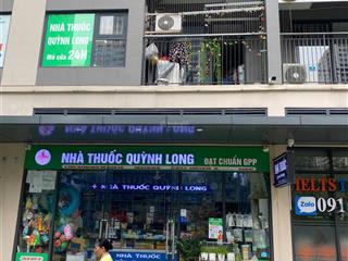 Bán shophouse tại vinhomes smart city, tầng 1 + 2 dt 96m2, mt 6m đang cho thuê dòng tiền 38tr/tháng