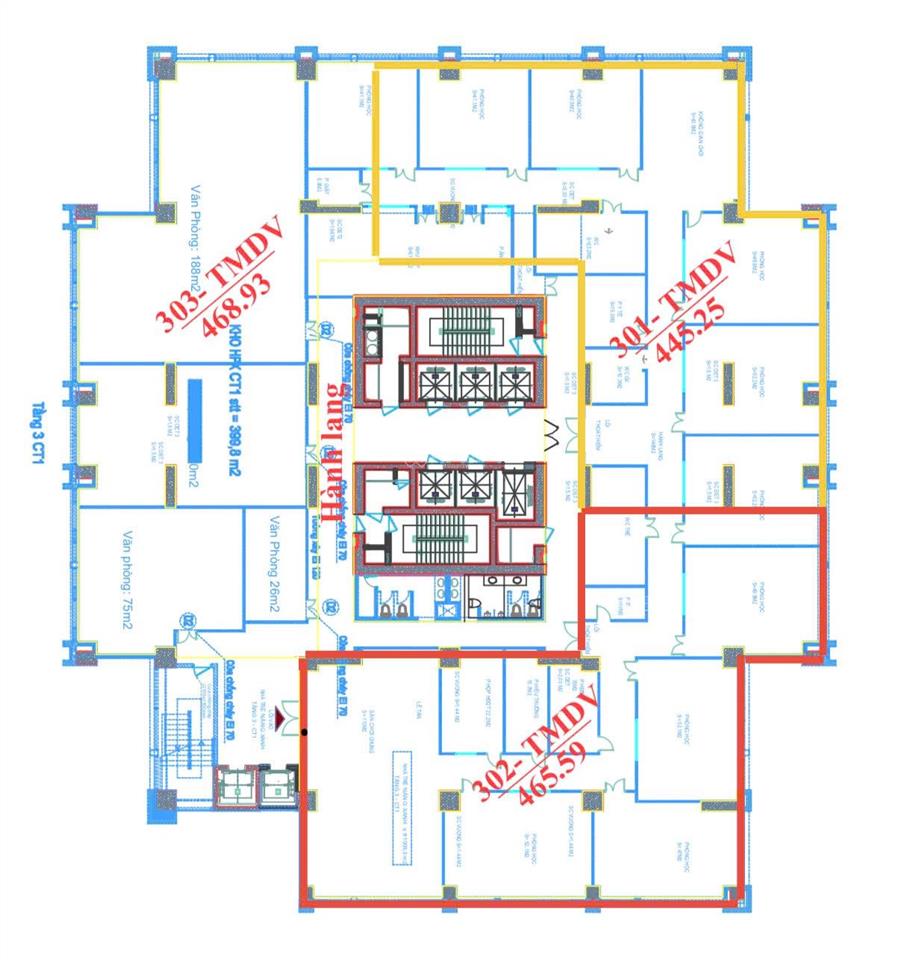 Chỉ 52 tr/m2 sàn tmdv tầng 3 the pride la khê, hà đông làm vp, nhà trẻ
