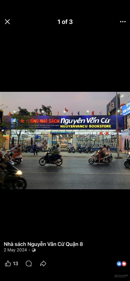Cho thuê mặt bằng kinh doanh mặt tiền đường phạm hùng  hơn 400m²