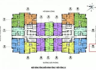 Bán nhanh căn góc 04 tòa 36b  3 ngủ 2vs