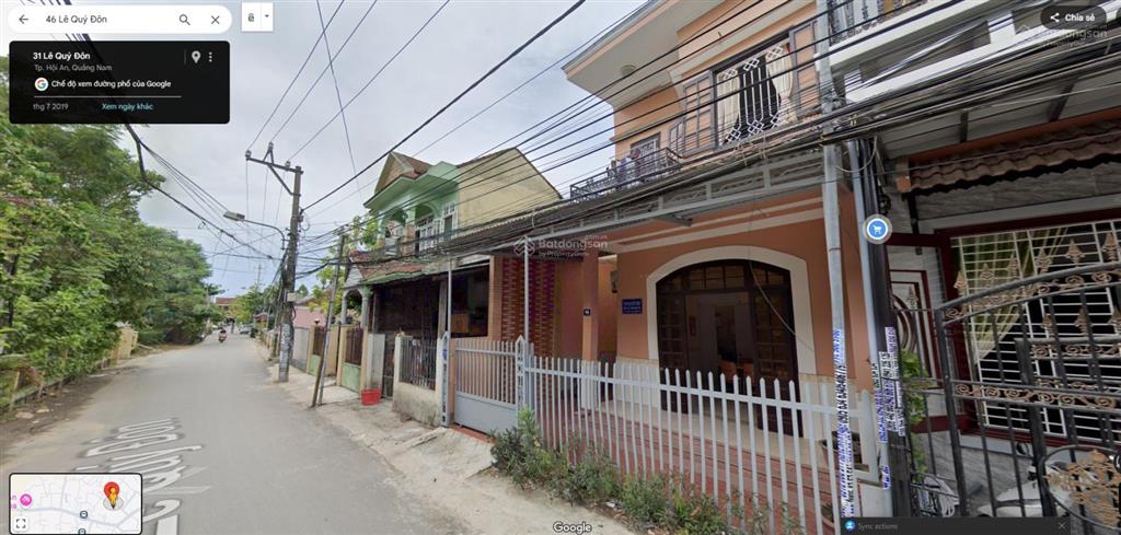 Bán nhà trung tâm phố cổ hội an  giá rẻ  mt đường lê quý đôn | 100m2 (7x14m)