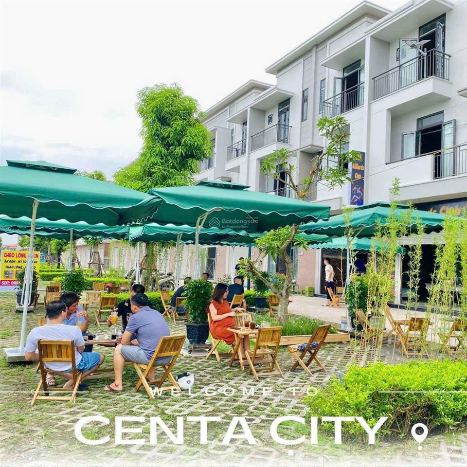 Bán nhanh shop 2 mặt tiền 92m2 centa city hải phòng