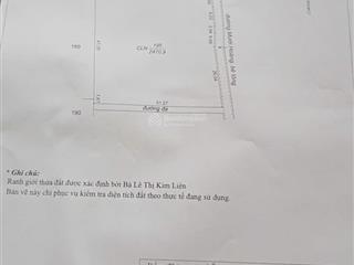 Bán đất 2 mặt tiền, dt 47x50m đường betong 5m thuộc long hưng, châu thành. giá 6,345 tỷ