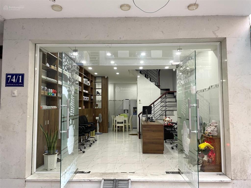 Nhà 48m2 hẻm 6m cách 1 căn ra mặt tiền nguyễn kim, gần bv chợ rẫy, sân thống nhất
