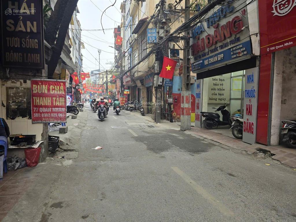 Hạ 9 tỷ bán gấp tòa văn phòng mặt phố quan nhân 84m2 5 tầng thang máy, mt 5m 18.5 tỷ thanh xuân