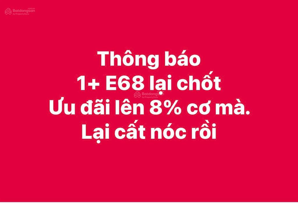 Những căn cuối cùng the emerald 68  mua trực tiếp cđt, ck 68%