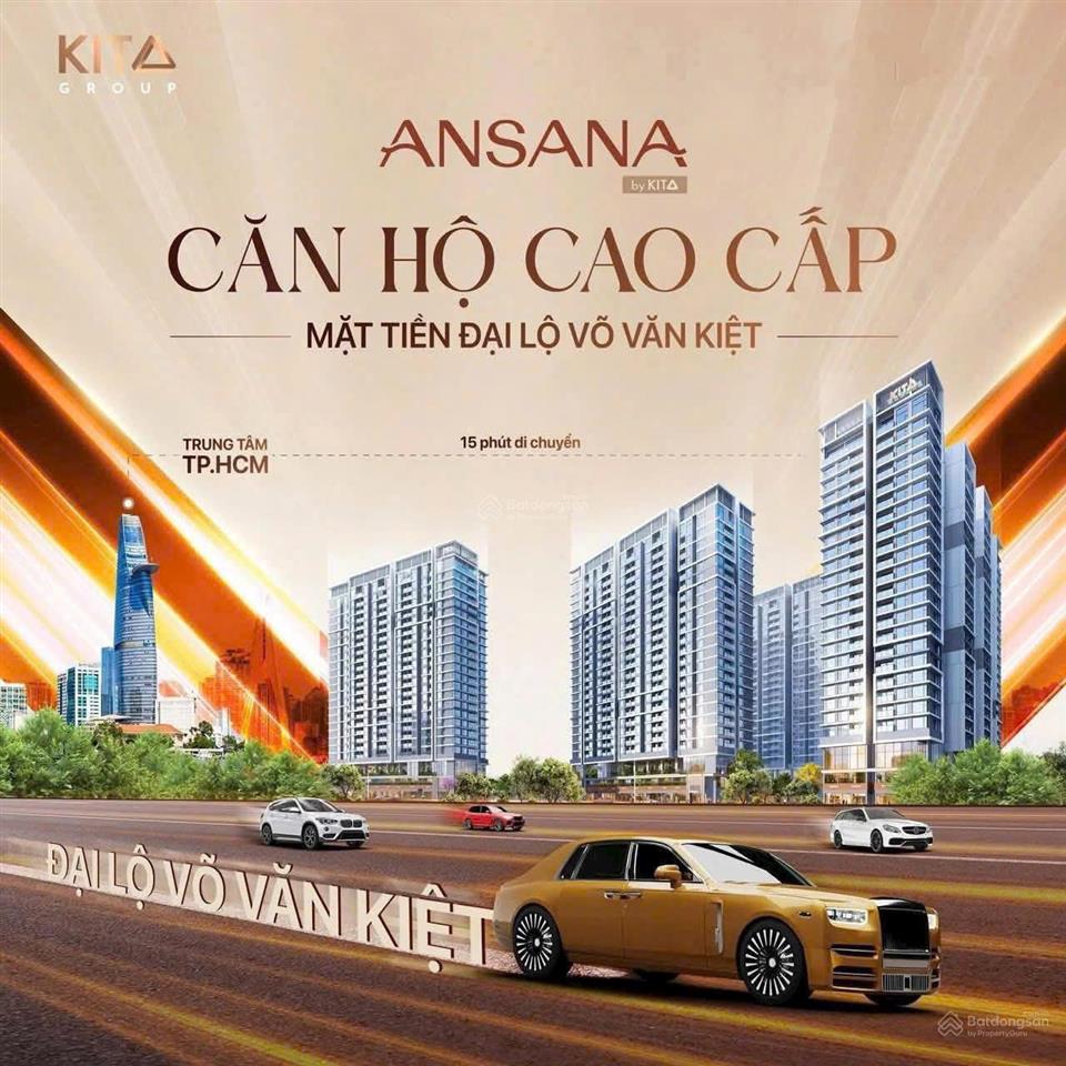 Sở hữu căn hộ hạng sang ansana by kita  view triệu đô đại lộ võ văn kiệt  chiết khấu cực tốt.