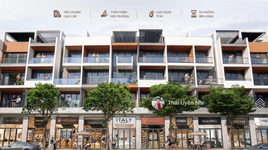 Nhà phố 6 lầu + thang máy, kinh doanh ngay, chỉ với 15% nhận nhà, góp 18 tháng 0 lãi suất cdt