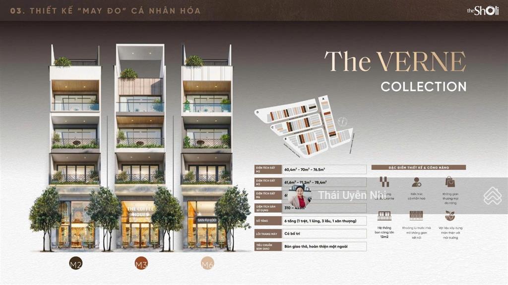 Nhà phố the sholi trung tâm khu tây | 5 lầu + sân thượng | chỉ 29 triệu/ m2 sàn
