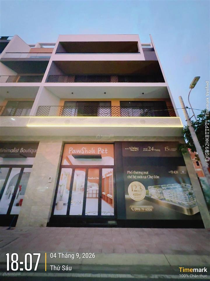 Nhà phố 2 mặt tiền đ. an dương vương, bình tân, 1 trệt 1 lửng 3 lầu, ngân hàng cho vay 80%