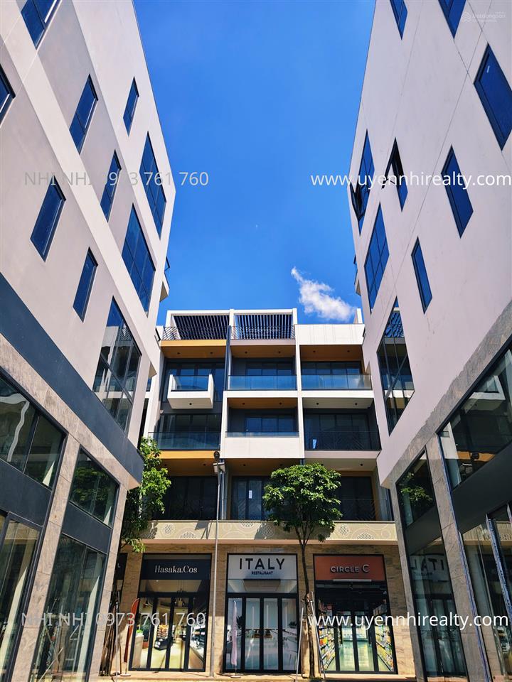Shophouse nhà phố kinh doanh mặt tiền đường phan đình thông, 53m2 đất, 320m2 dtsd