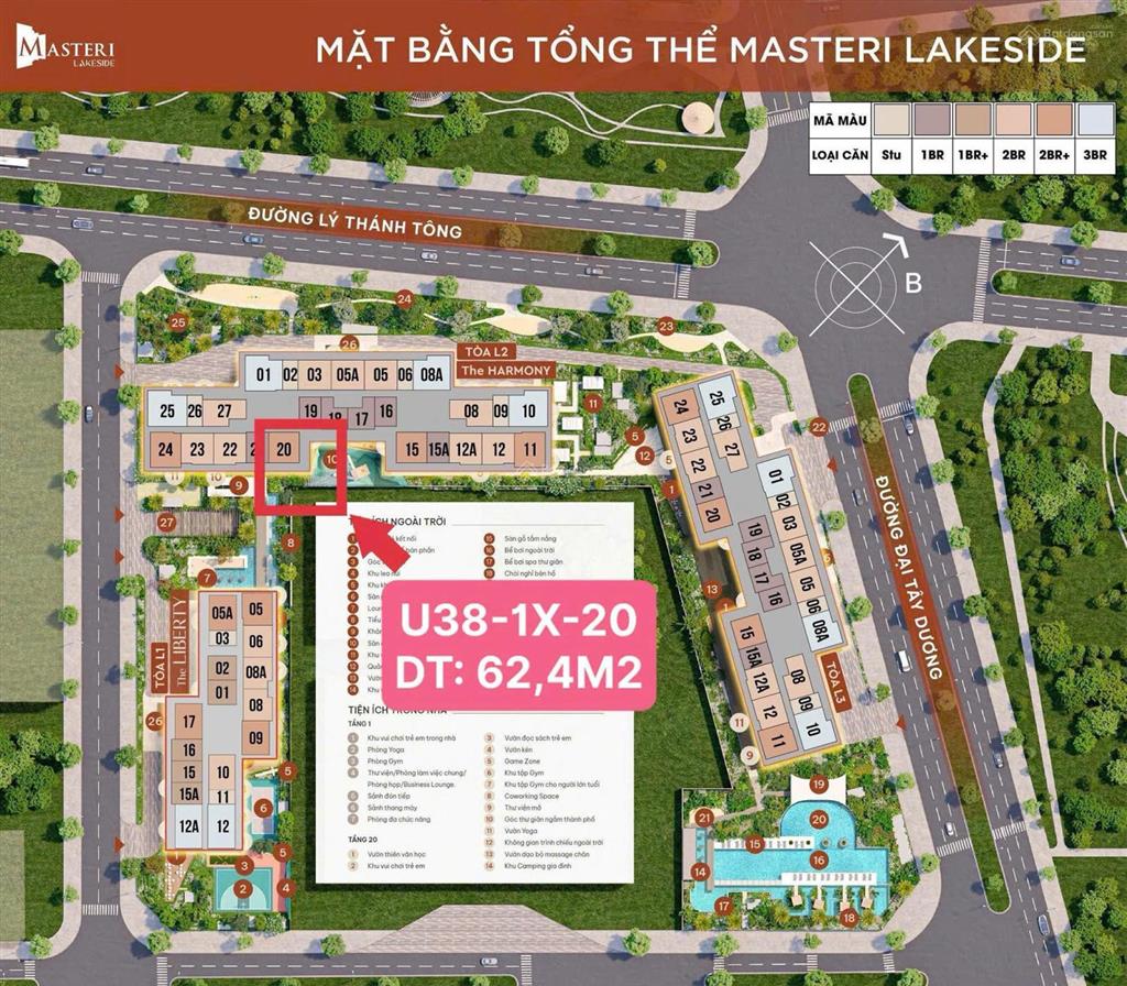 Bán gấp căn hộ 62,4m2 tại vinhomes ocean park gia lâm, giá 5,1 tỷ, view đẹp