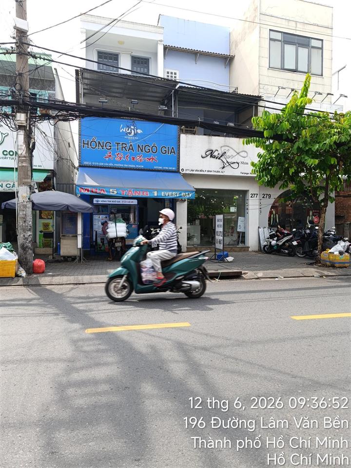 Nhà mặt tiền lâm văn bền cách đường nguyễn thị thập 100m diện tích 5x30m dtcn 155m2  29,8 tỷ (tl)