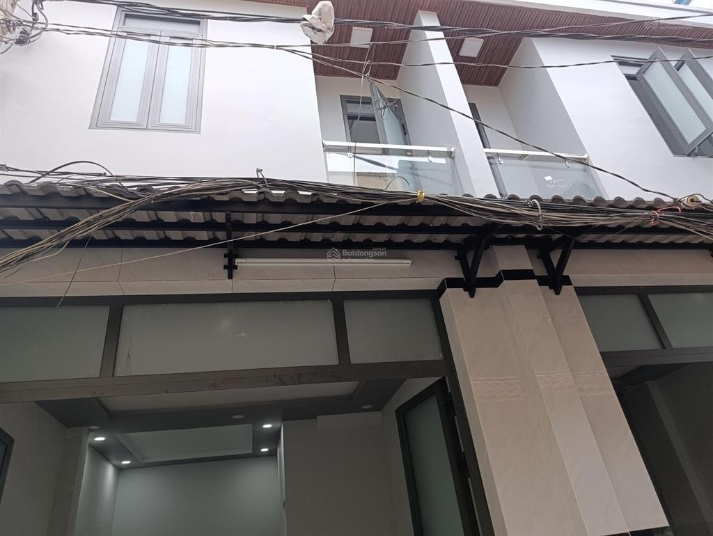 Bán nhà mới trệt lầu diện tích đa dạng ngay trung tâm tdtt quận 7 chỉ 1,6 tỷ (tl)  sổ hồng chung
