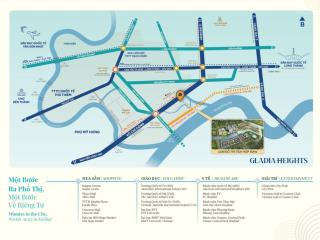Gladia heights (khang điền  keppel) nhận booking sớm ck 14%, giá đợt 1 chỉ 83tr/m2, 10% ký hđmb