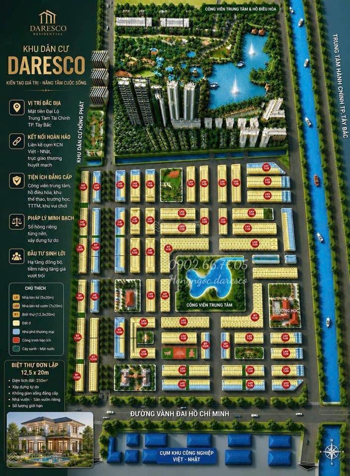 Bán đất nền daresco 100m2 vị trí đẹp