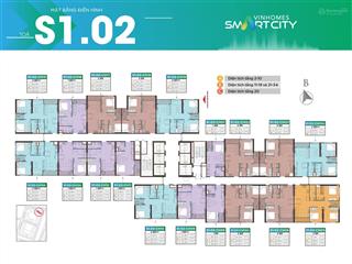 Bán gấp s102 2pn+1/4 tỷ, 63m² nhà nguyên bản sẵn sổ  view ngắm pháo hoa