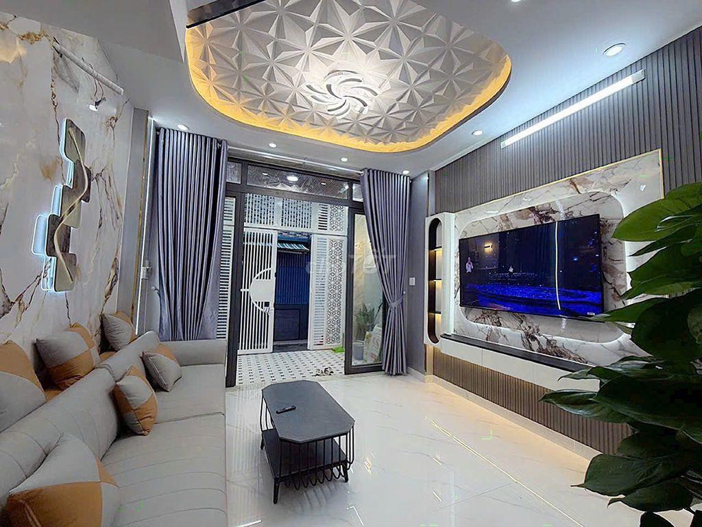 Nhà hẻm 1041/62/10/9 Trần Xuân Soạn P.Tân Hưng, 4x16m, 1L, 4PN
