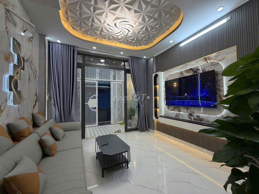 Nhà hẻm 1041/62/10/9 Trần Xuân Soạn P.Tân Hưng, 4x16m, 1L, 4PN