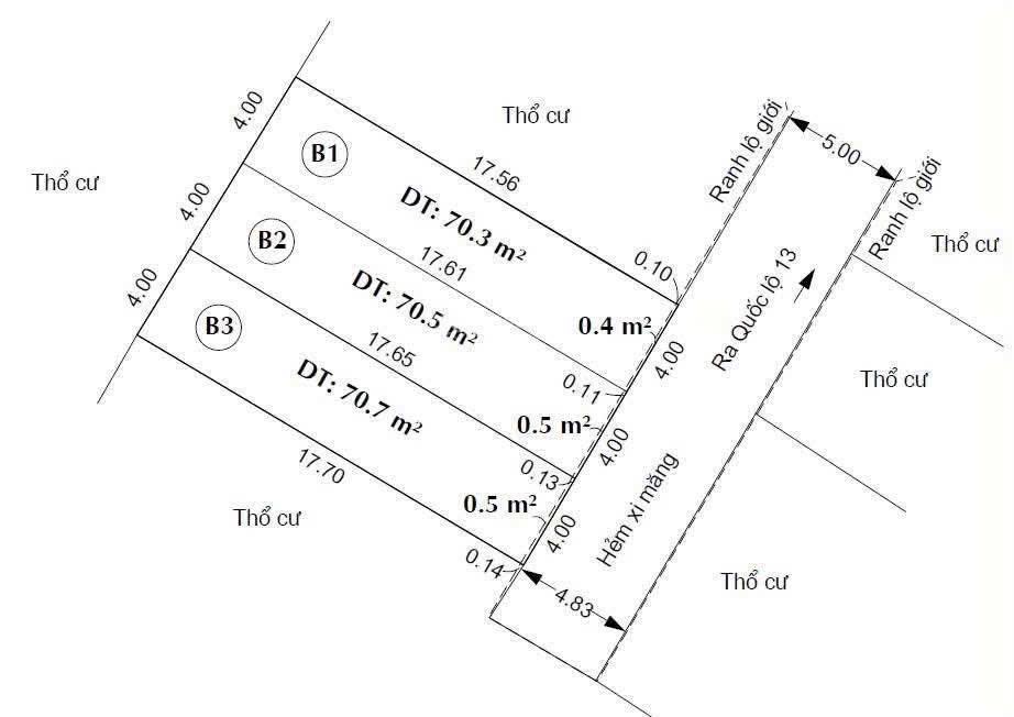 Bán lô đất sát bên khu hồng long và vạn phúc city sổ đẹp không quy hoạch  không lộ giới.