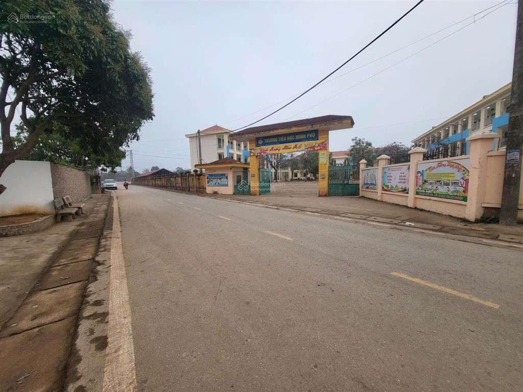 Đất đẹp kinh doanh mặt đường 14 phú thịnh minh phú sóc sơn hà nội diện tích 500m2 khu phát triển