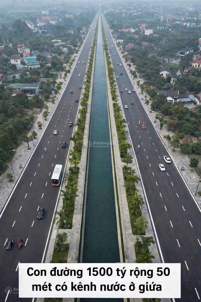 Đất đẹp kinh doanh mặt đường 14 phú thịnh minh phú sóc sơn hà nội diện tích 500m2 khu phát triển