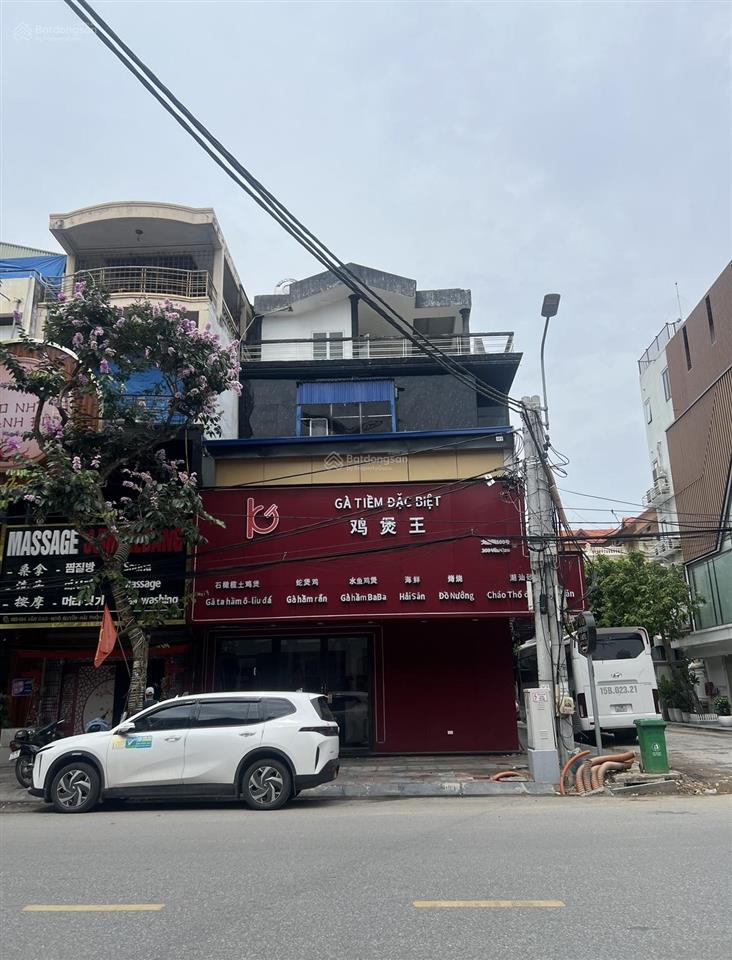 Lô góc 2 mặt tiền phố văn cao cho thuê, đoạn kinh doanh đẹp phía 193