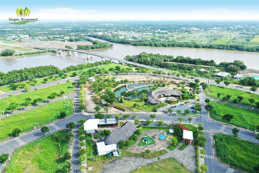 Bán nền biệt thự  gần sông + gần khu bbq, cafe mộc. giá cực tốt, cạnh vin cần giuộc