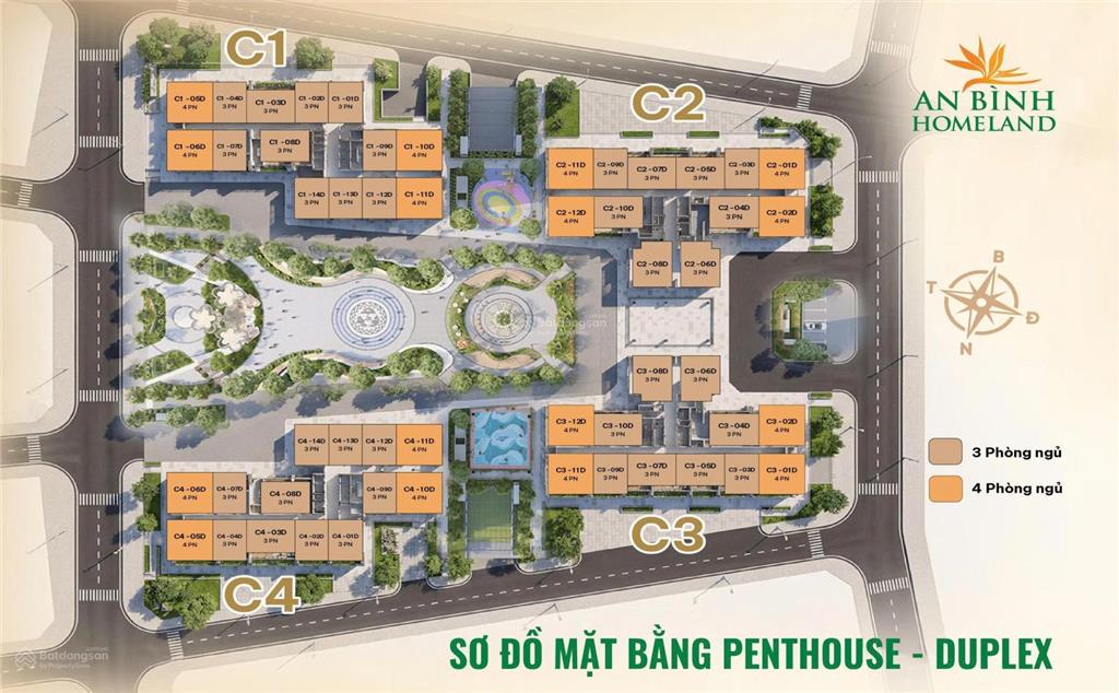 Bán duplex 132m2 an bình homesland  hà đông, giá chỉ 7x tr/m2. full nội thất cơ bản.