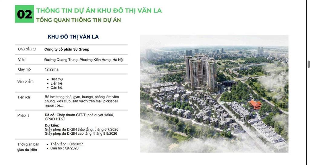 Mở bán căn hộ cao cấp the vista văn la  hà đông, full tiện ích 5*, bàn giao nội thất cao cấp