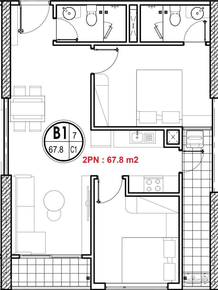 Bán căn 2pn 2wc 67m2 giá 5,3 tỷ tầng trung view nội khu cực đẹp. full nội thất liền tường cao cấp.