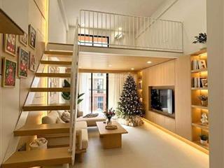 Bán căn studio thiết kế duplex 2pn, vốn chỉ 350 triệu htls 0% 30 tháng. cho thuê 6tr/tháng