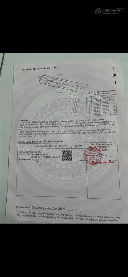 Chính chủ cần bán nhà hóc môn, tp hcm