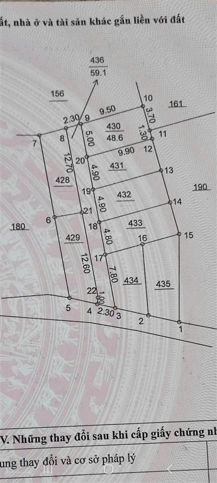 Bán đất xã tam hưng, hà nội (huyện thanh oai cũ) phù hợp an cư & đầu tư
diện tích 48 m. 2,9 tỷ