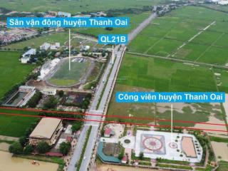 Thanh oai hà nội | đất đấu giá trung tâm kim bài kinh doanh đỉnh cao dòng tiền tốt