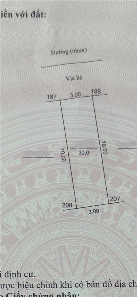 Tái định cư ngọc hồi thanh trì, hà nội, 30m2, 4,95 tỷ