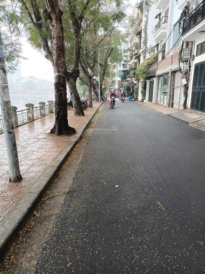 Bán căn mặt phố mai anh tuấn  công viên hồ hoàng cầu diện tích thực 55m2 xây mới thang máy xịn sò