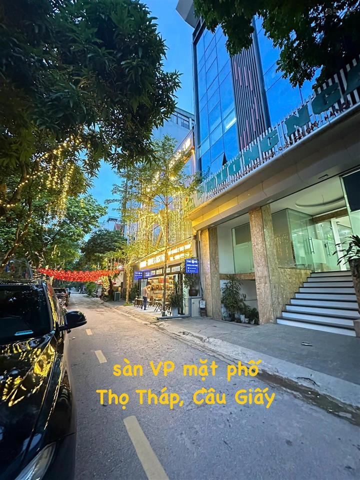 Tòa nhà phương nga ngõ 2 thọ tháp, vỉa hè ô tô đỗ, 7 tầng 1 hầm đang trống sàn tầng 5 giá 11,5tr