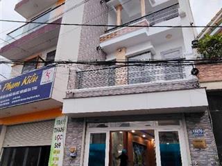 Giá mới chỉ 5 tỷ 7  nhà đẹp 4 tầng, gần chợ bình thành, 68m2, ngang 4.5m, hẻm xe hơi tránh nhau