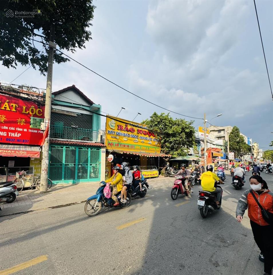 Quận 6  ngay chợ phú lâm  mặt tiền kinh doanh đa ngành nghề, ngang 4.4 x 30m, 3 tầng, chỉ 14 tỷ 4