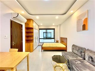 Căn studio full nội thất xịn, view nhà đẹp, thoáng mát, giá cho thuê chỉ từ 7.5tr/tháng.
