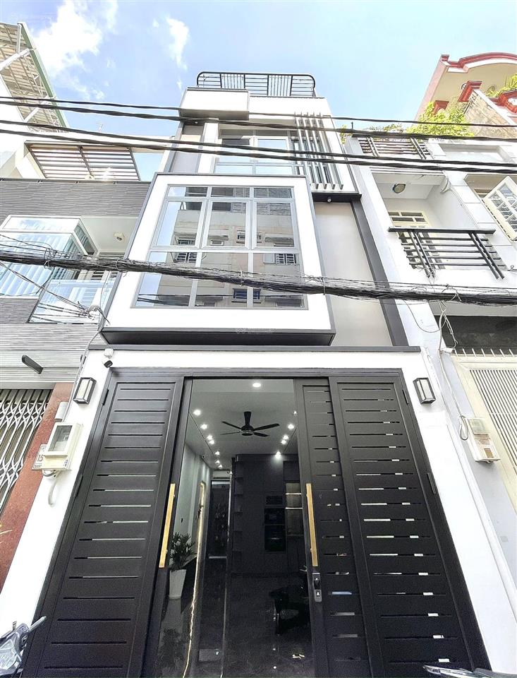 Hẻm 6m xe hơi thông  nhà sấy mới 100% thang máy cảm ứng giá rẻ