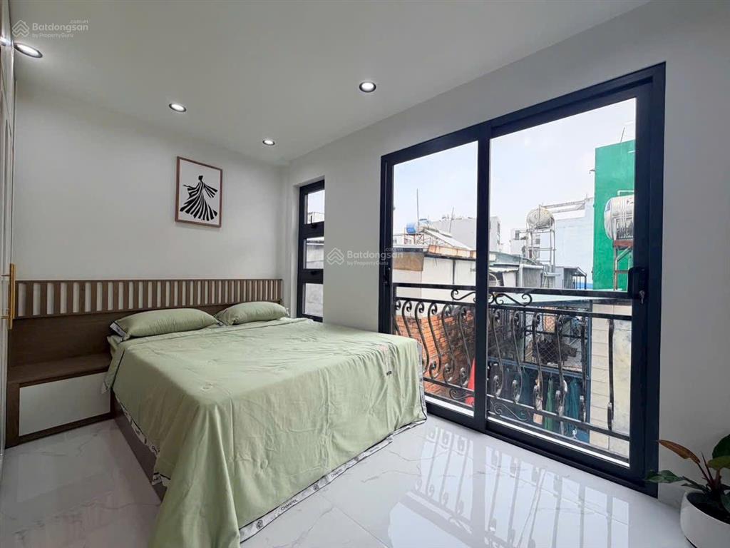 Hẻm xe hơi phan xích long ngang 5m dài 9m 4 tầng 5 phòng ngủ mới xây nội thất cc nhỉnh 9 tỷ