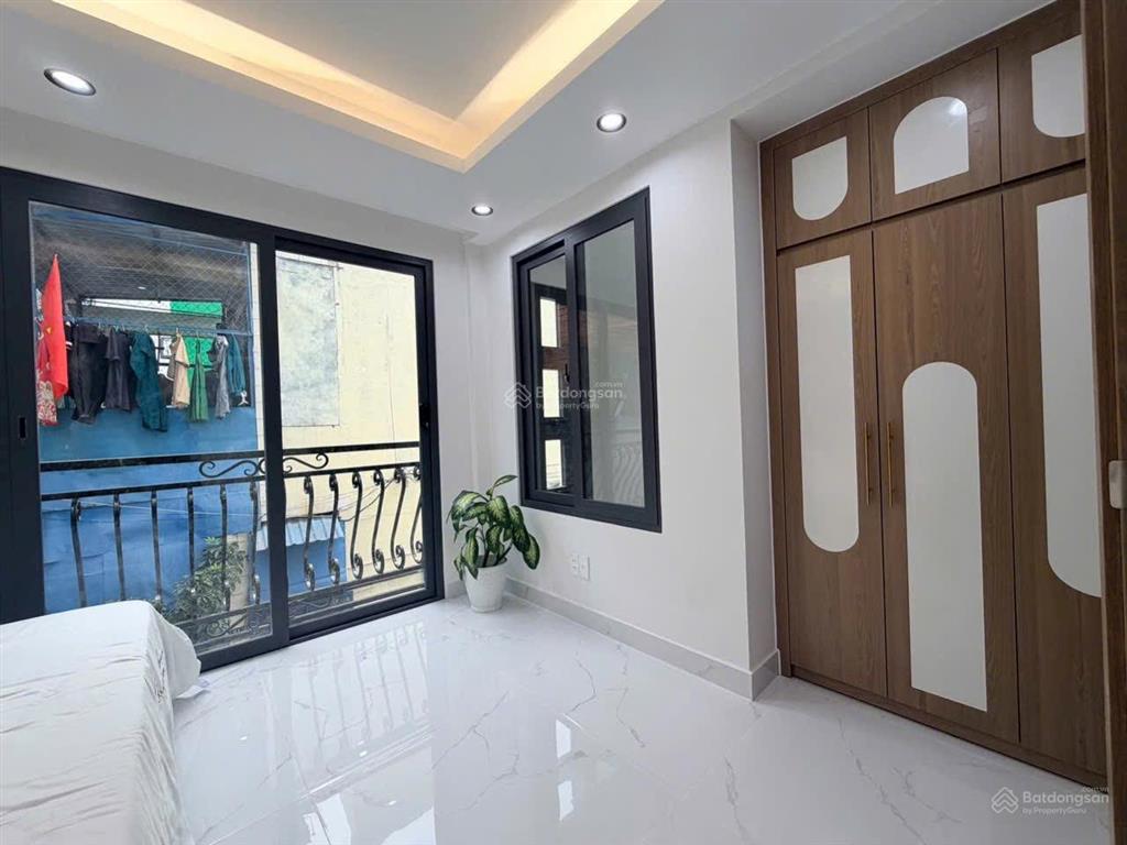 Hẻm xe hơi phan xích long ngang 5m dài 9m 4 tầng 5 phòng ngủ mới xây nội thất cc nhỉnh 9 tỷ