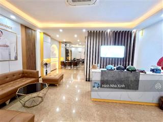 Bán toà nhà 6 tầng thang máy cạnh royal city, thông sàn vỉa hè rộng kinh doanh, ở sướng