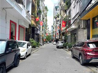 Bán gấp nhà phân lô cạnh hồ phương mai, 65m2  6 tầng gara ô tô, vỉa hè kinh doanh chỉ hơn 25 tỷ