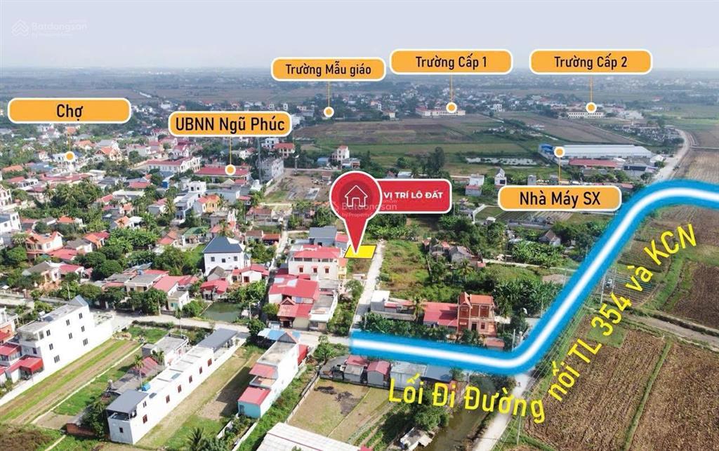 Bán lô góc đẹp ngay khu công nghiệp ngũ phúckiến thụy (nay thuộc xã nghi dương)