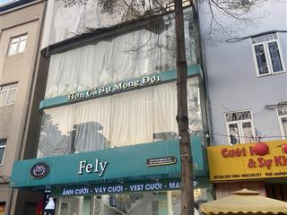 Cho thuê mặt bằng kinh doanh phố nguyễn khánh toàn dt 90m2 x 4 tầng mặt tiền rộng