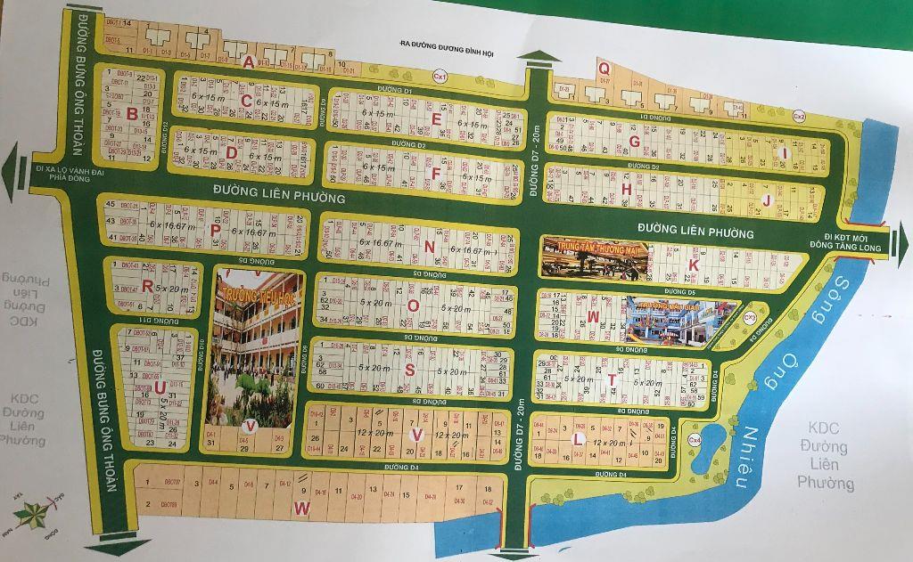 Bán gấp đất nền Diện tích 90m2, 78tr/m2 KDC Sở văn hoá thông tin, quận 9